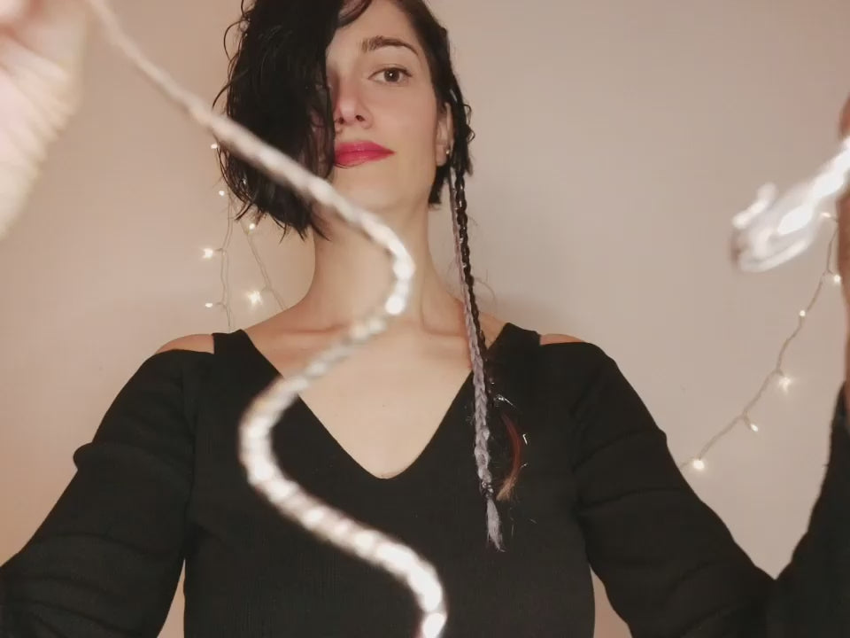 Snake Ouroboros Necklace | Silver Serpent Chain | Adjustable Statement Jewellery